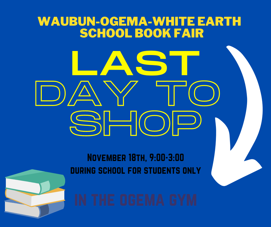 Last Day to shop the book fair