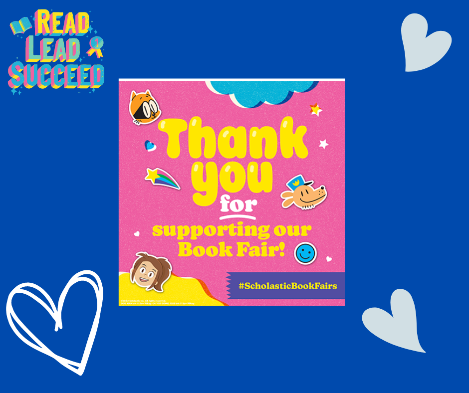 Thank you for supporting the book fair
